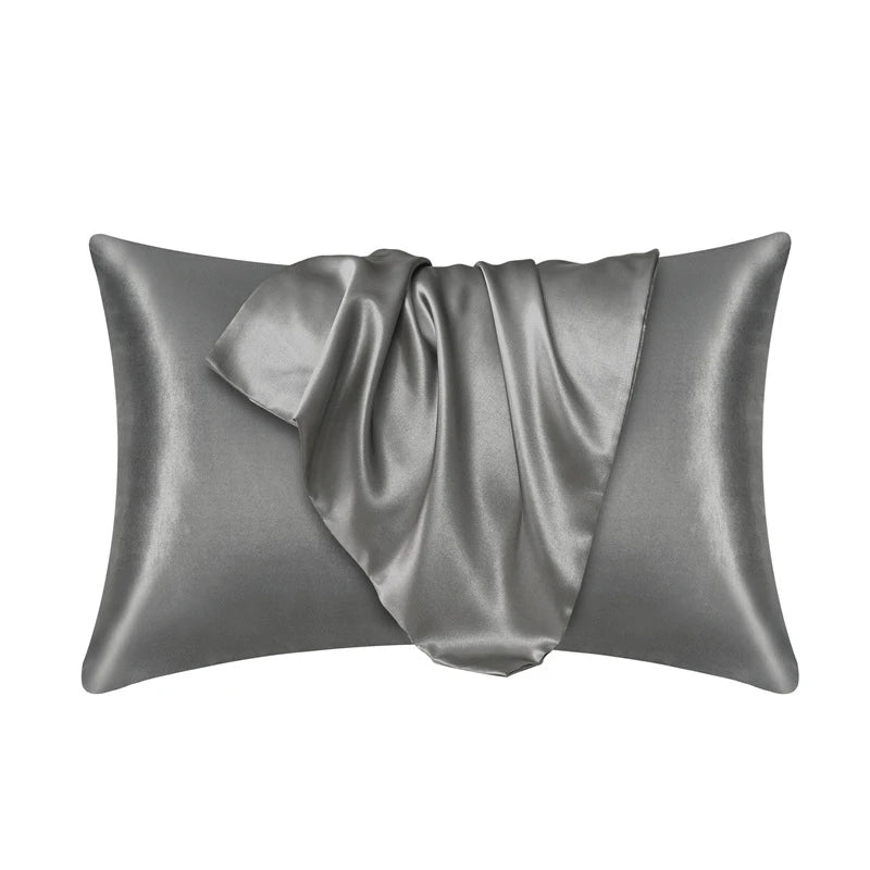 Taie d'oreiller 50x70cm en soie